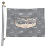 Texas Highland Lakes Airstream Club Logo Pole Flag