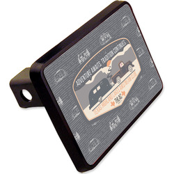 Texas Highland Lakes Airstream Club Logo Rectangular Trailer Hitch Cover - 2"