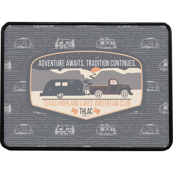 Texas Highland Lakes Airstream Club Logo Rectangular Car Hitch Cover w/ FRP Insert