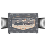 Texas Highland Lakes Airstream Club Logo Tablecloth - 58" x 58"