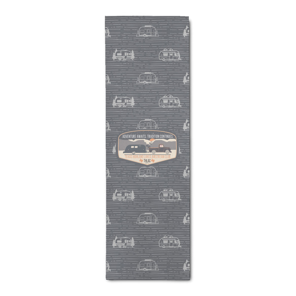 Custom Texas Highland Lakes Airstream Club Logo Runner Rug - 2.5' x 8'