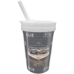 Texas Highland Lakes Airstream Club Logo Sippy Cup with Straw