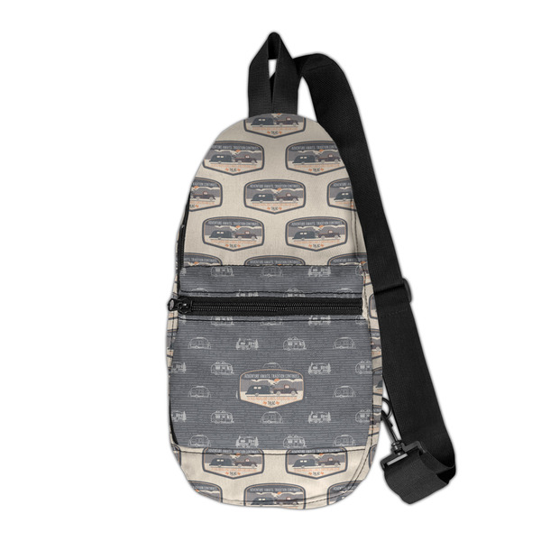 Custom Texas Highland Lakes Airstream Club Logo Sling Bag
