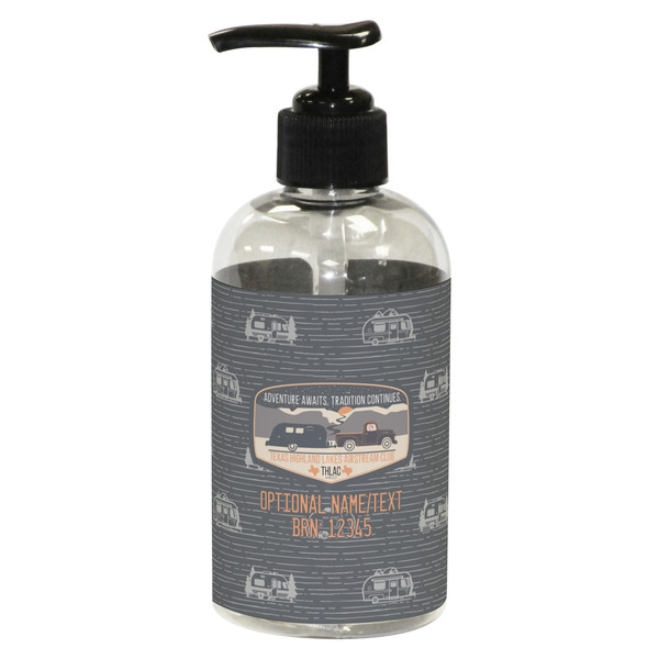 Texas Highland Lakes Airstream Club Logo Small Soap/Lotion Bottle