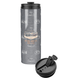 Texas Highland Lakes Airstream Club Logo Stainless Steel Skinny Tumbler