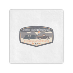 Texas Highland Lakes Airstream Club Logo Cocktail Napkins