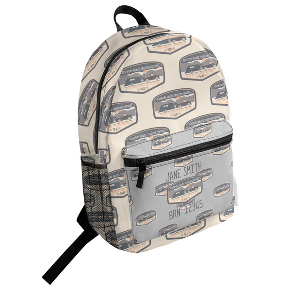 Custom Texas Highland Lakes Airstream Club Logo Student Backpack