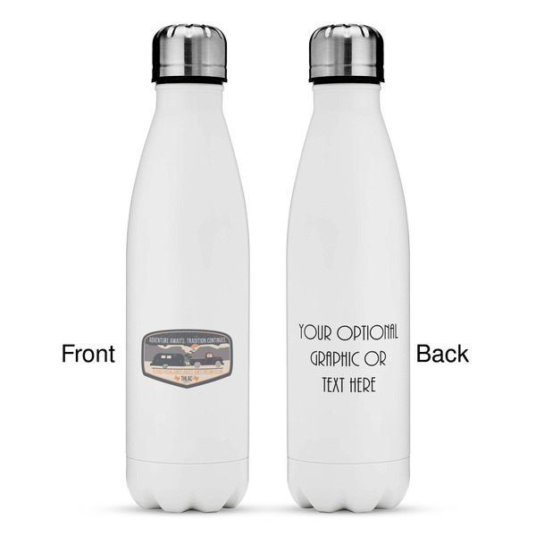Texas Highland Lakes Airstream Club Logo Tapered Water Bottle - Apvl 17oz.