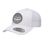 Texas Highland Lakes Airstream Club Logo Trucker Hat - White