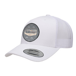 Texas Highland Lakes Airstream Club Logo Trucker Hat - White