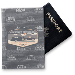 Texas Highland Lakes Airstream Club Logo Passport Holder - Vinyl Cover