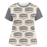 Texas Highland Lakes Airstream Club Logo Women's Crew T-Shirt