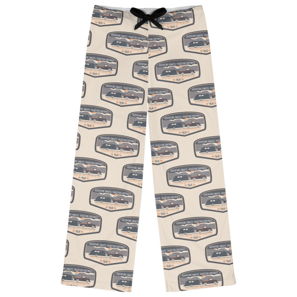 Custom Texas Highland Lakes Airstream Club Logo Womens Pajama Pants