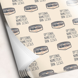 Texas Highland Lakes Airstream Club Logo Wrapping Paper Sheets