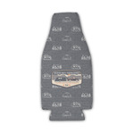 Texas Highland Lakes Airstream Club Logo Zipper Bottle Cooler - Single