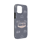 Texas Highland Lakes Airstream Club Logo iPhone Case - Rubber Lined - iPhone 13 Mini