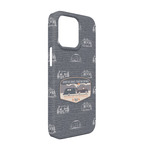 Texas Highland Lakes Airstream Club Logo iPhone Case - Plastic - iPhone 13 Pro
