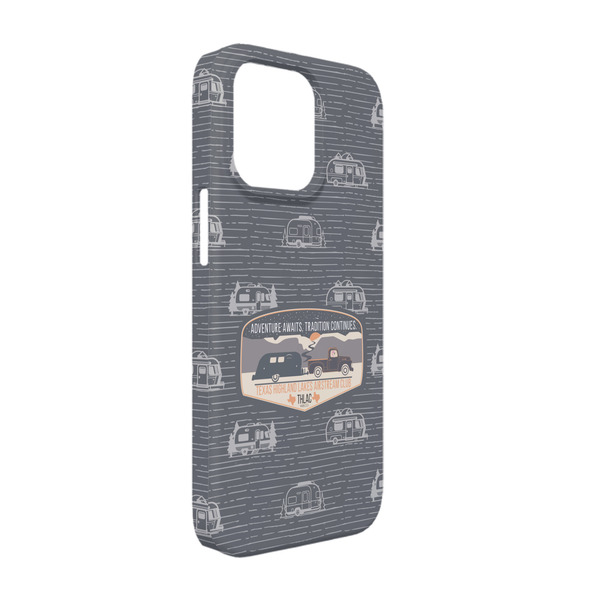 Custom Texas Highland Lakes Airstream Club Logo iPhone Case - Plastic - iPhone 13 Pro