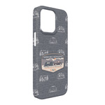 Texas Highland Lakes Airstream Club Logo iPhone Case - Plastic - iPhone 13 Pro Max