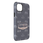 Texas Highland Lakes Airstream Club Logo iPhone Case - Rubber Lined - iPhone 14 Pro Max