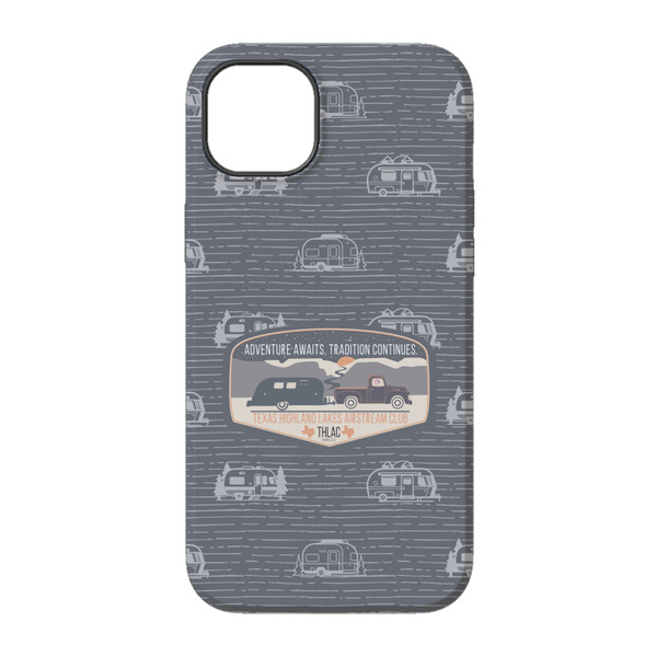 Texas Highland Lakes Airstream Club Logo iPhone 14 Tough Case - Back