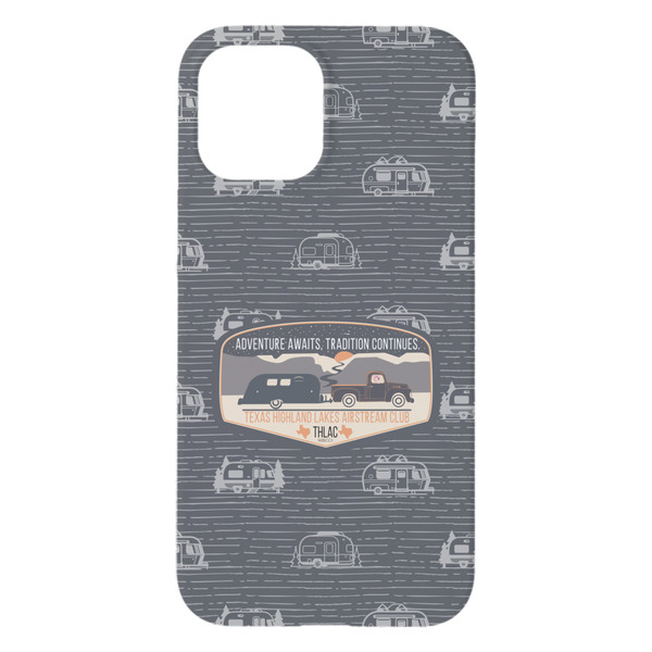 Texas Highland Lakes Airstream Club Logo iPhone 15 Plus Case - Back