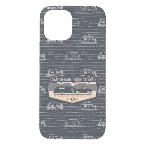 Texas Highland Lakes Airstream Club Logo iPhone 15 Pro Max Case - Back