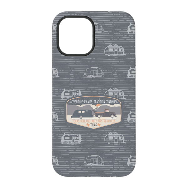 Texas Highland Lakes Airstream Club Logo iPhone 15 Tough Case - Back