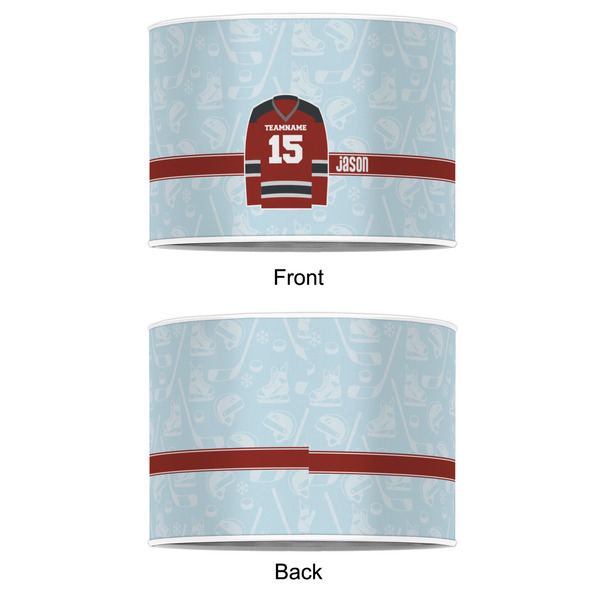Hockey 12" Drum Lampshade - APPROVAL (Poly Film)