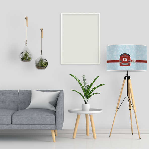 Hockey 12" Drum Lampshade - LIFESTYLE