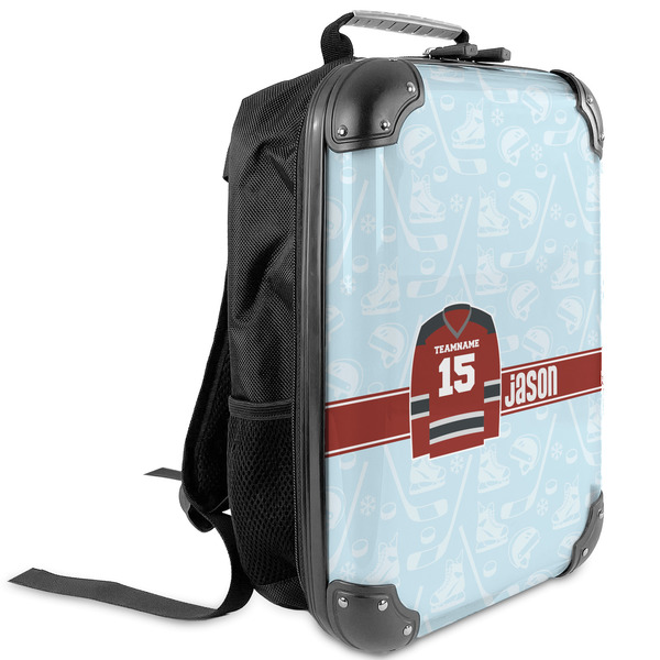 Custom Hockey Kids Hard Shell Backpack (Personalized)