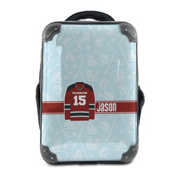 Hockey 15" Hard Shell Backpack (Personalized)
