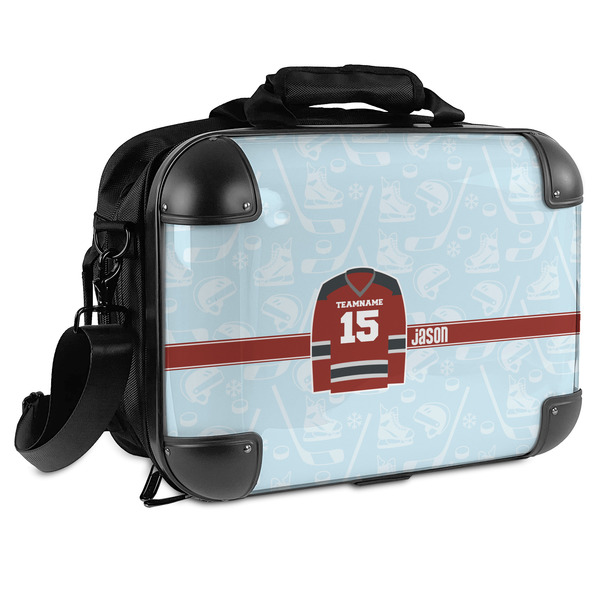 Custom Hockey Hard Shell Briefcase - 15" (Personalized)