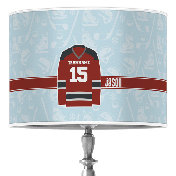 Custom Hockey Drum Lamp Shade (Personalized)