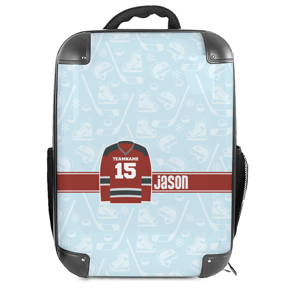 Custom Hockey 18" Hard Shell Backpack (Personalized)