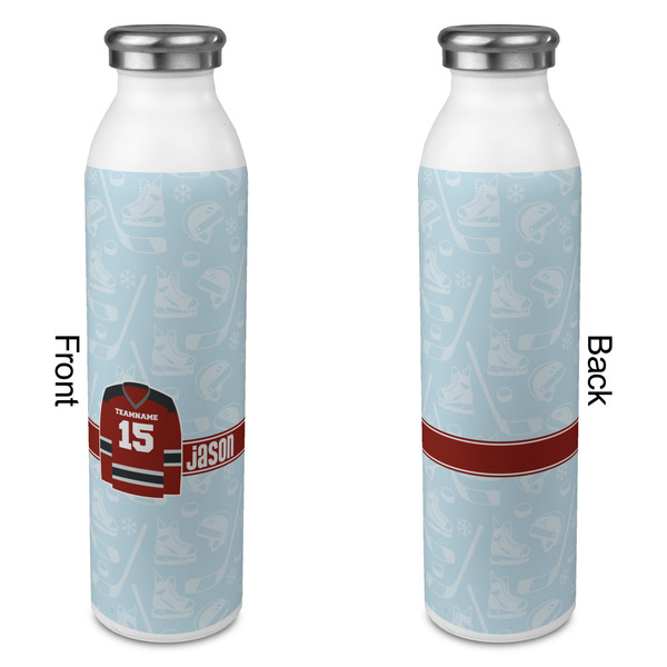 Hockey 20oz Water Bottles - Full Print - Approval