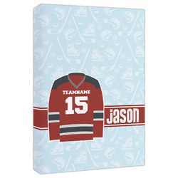 Hockey Canvas Print - 20x30 (Personalized)