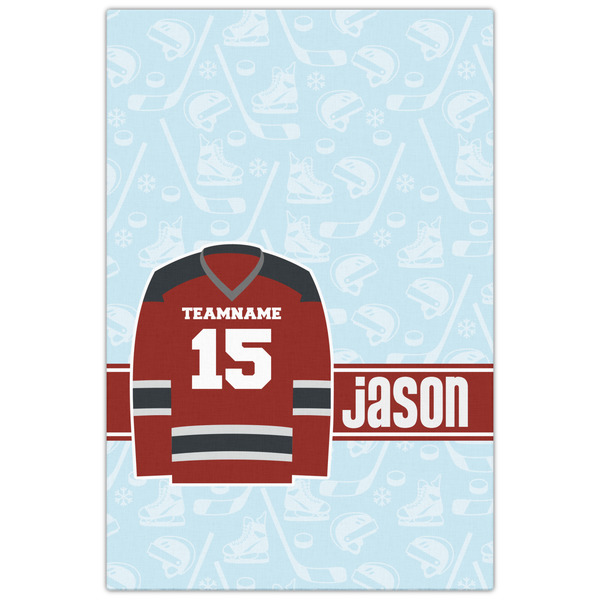 Hockey 20x30 - Canvas Print - Front View