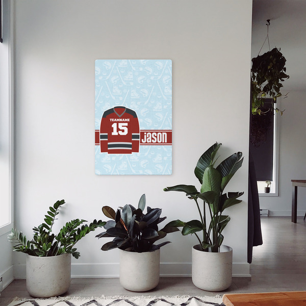 Hockey 20x30 - Canvas Print - In Context