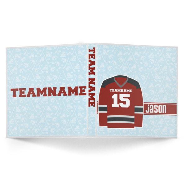 Hockey 3-Ring Binder Approval- 1in