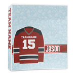 Hockey 3-Ring Binder - 1 inch (Personalized)