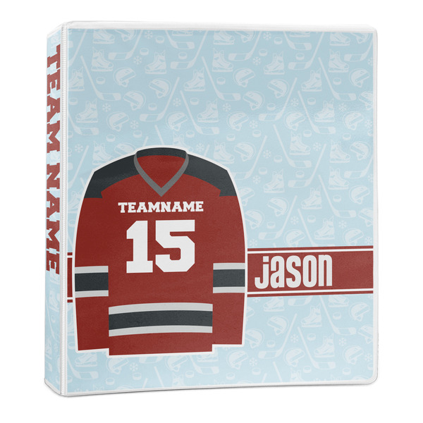 Hockey 3-Ring Binder Main- 1in
