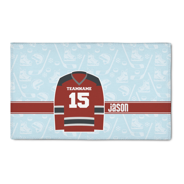 Custom Hockey 3' x 5' Patio Rug (Personalized)