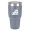 Hockey 30 oz Stainless Steel Tumbler - Grey - Single-Sided