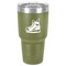 Hockey 30 oz Stainless Steel Tumbler - Olive - Single-Sided