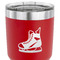 Hockey 30 oz Stainless Steel Ringneck Tumbler - Red - CLOSE UP