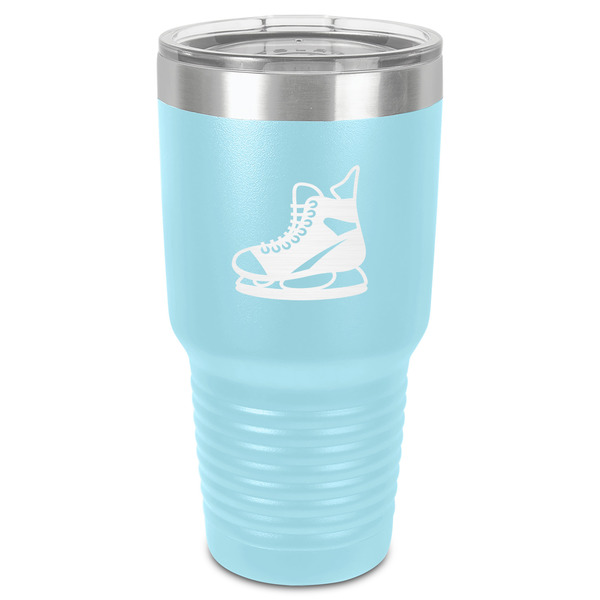 Hockey 30 oz Stainless Steel Ringneck Tumbler - Teal - Front