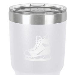 Hockey 30 oz Stainless Steel Tumbler - White - Single-Sided