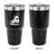 Hockey 30 oz Stainless Steel Ringneck Tumblers - Black - Single Sided - APPROVAL