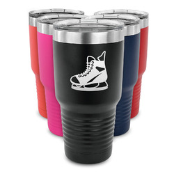 Hockey 30 oz Stainless Steel Tumbler (Personalized)